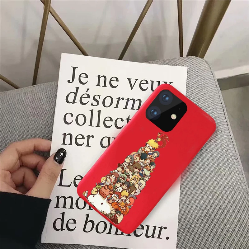 TPU Модный Аниме Узумаки Наруто Саске Какаши ТПУ Мягкий силиконовый чехол для телефона для iPhone11 11Pro 11ProMax X XR XS Max 8 8Plus 7 7plus - Цвет: TPU