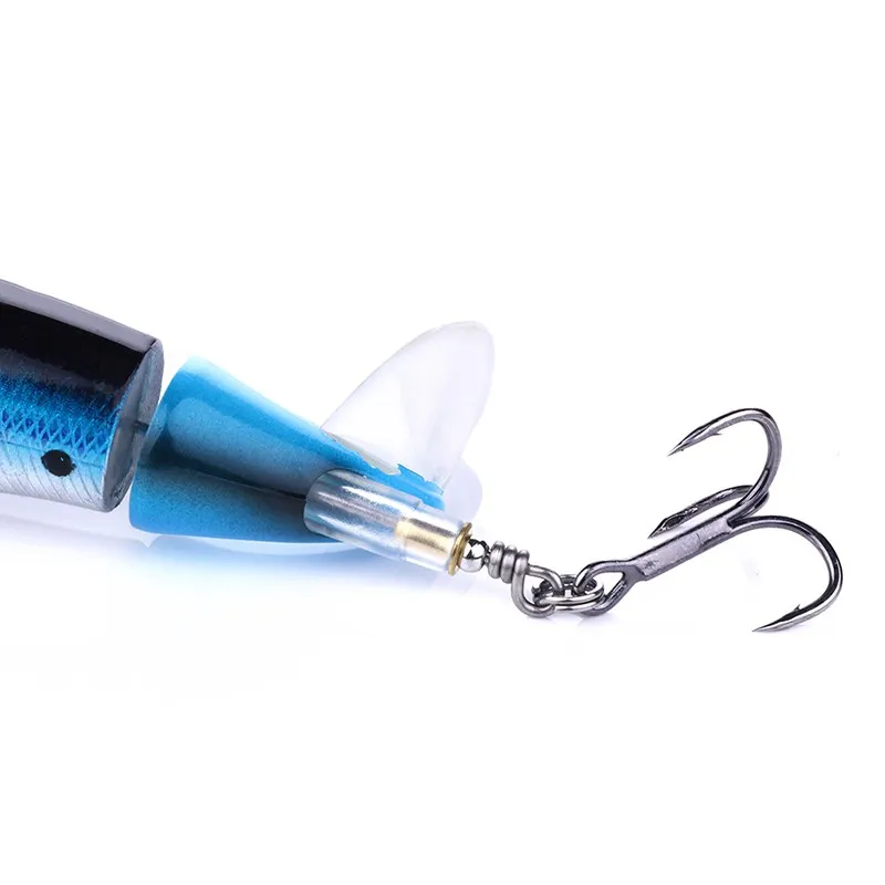

13G Artificial ABS Fishing Lure With Carbon Steel Hook Floating Crank Bait Artificial Bait Hook Lure For Lake River Fishing 2019