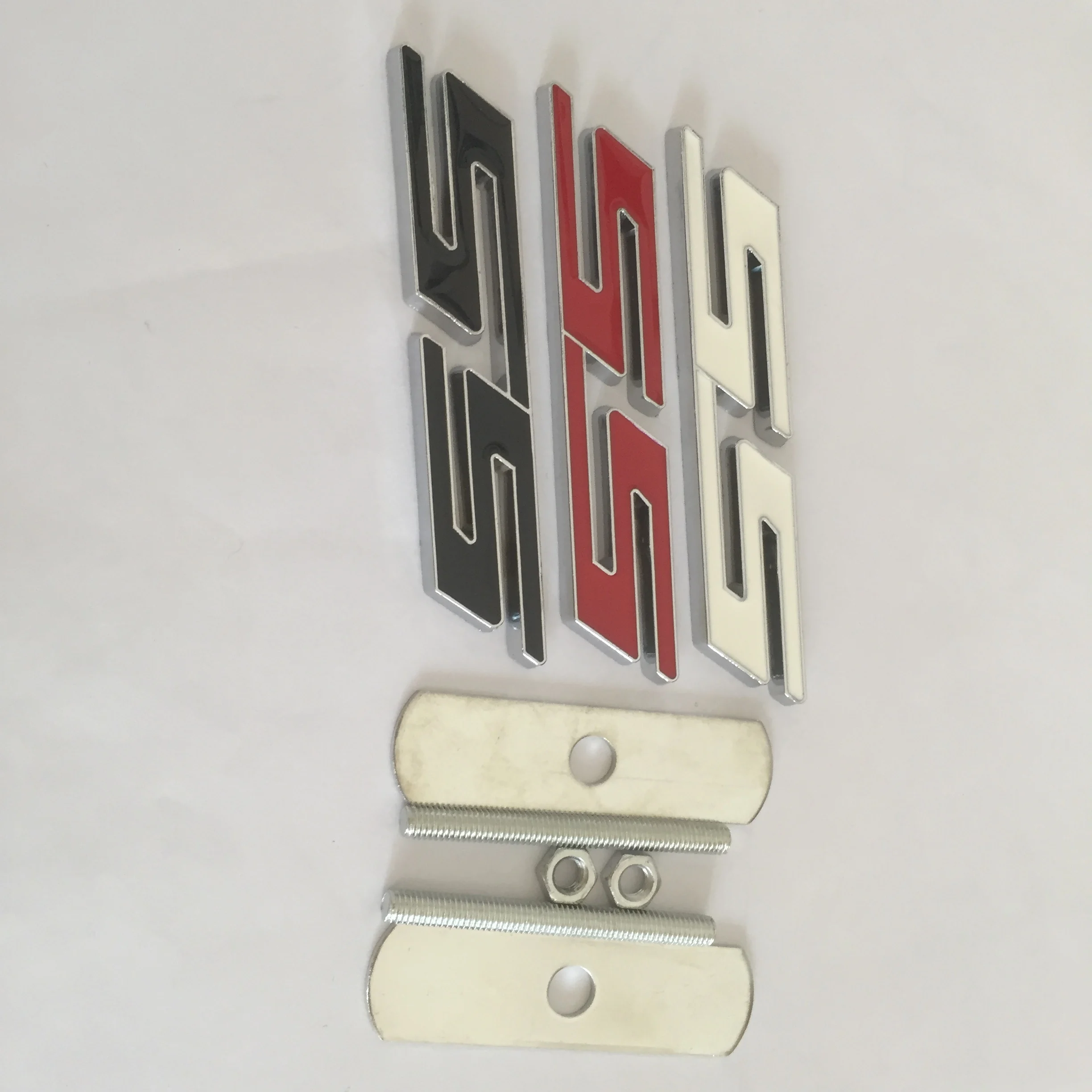 10 шт. металлический логотип SS эмблема на решетку радиатора боковой задний щиток