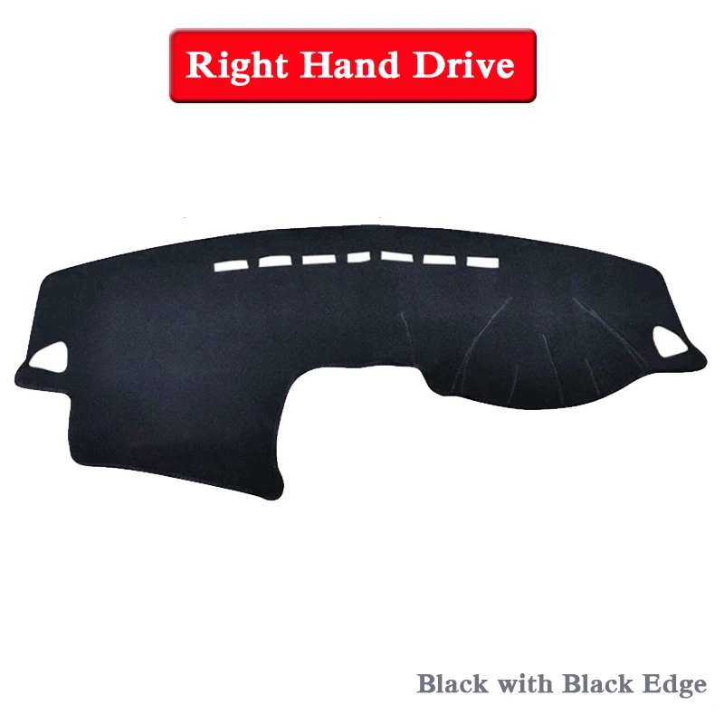 Автомобильная стайлинговая накладка на приборную панель, избегающая света, розовая, для Mitsubishi ASX GA XA XB XC 2010-2019 LHD и RHD, антипыльное приспособление.