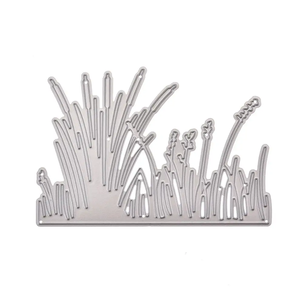 Дизайнерские штампы для рукоделия с изображением травы скрапбукинга Новое