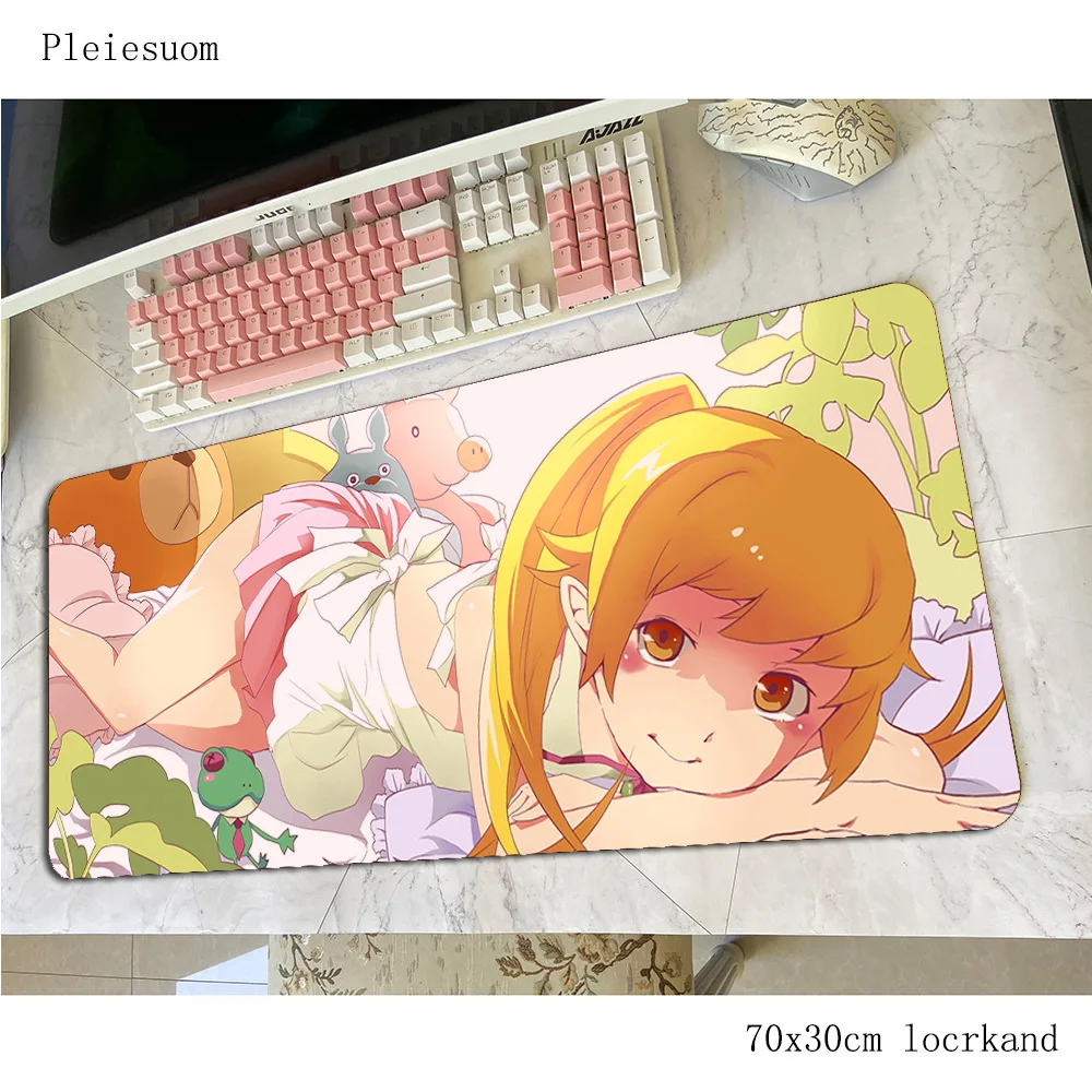 

Monogatari Series padmouse esports accessory 900x400mm mouse pad cute gaming enterprise rubber mats hot sales mouse mat gamer
