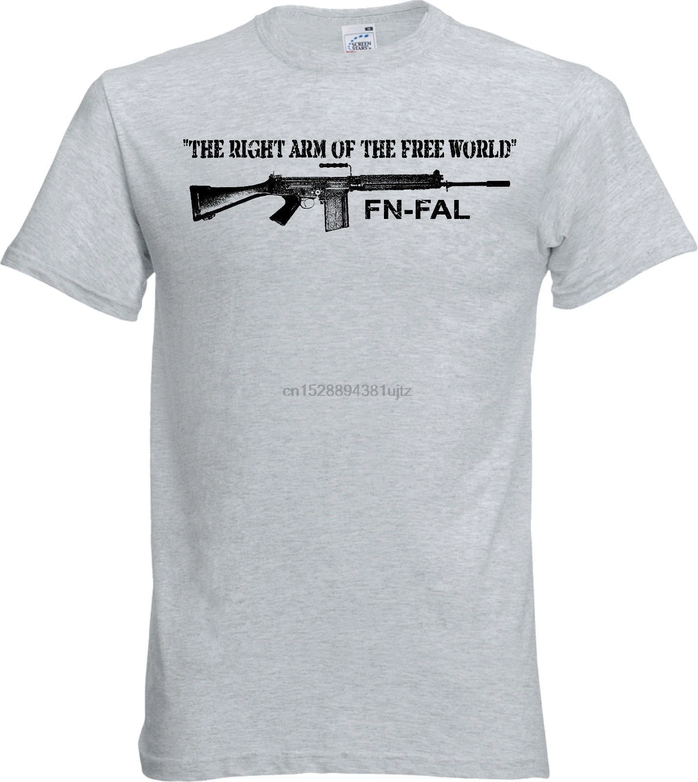 2020 горячая Распродажа FN Фал Футболка Keep Calm and остаться правую руку свободного