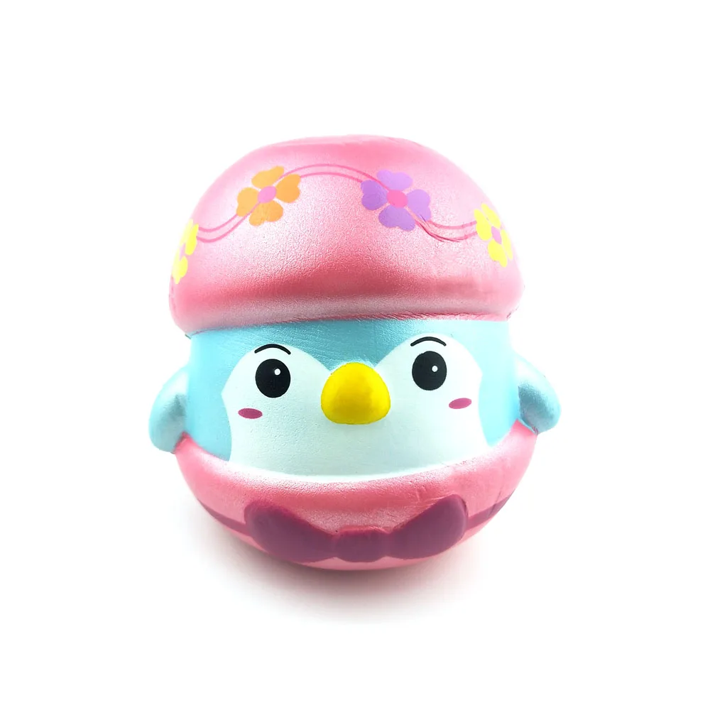 Jumbo мягкие жир в виде пингвинов Мягкая кукла игрушка замедлить рост для детей