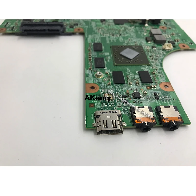 

09909-1 For DELL inspiron N5010 CN-0VX53T 0VX53T VX53T 09909-1 48.4HH01.011 HM57 with GPU original Test motherboard