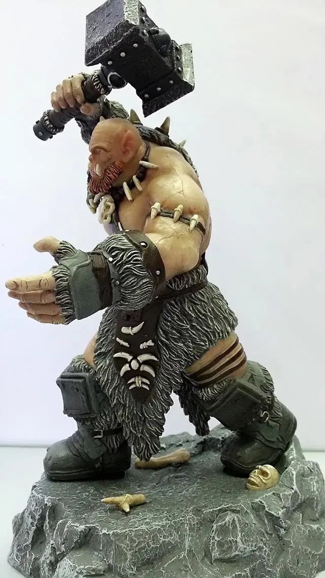 World-Of-Warcraft Devil Ogrem Hammer Of Destruction Hand Do пластиковая модель, фигурка, коллекционные фигурки, рождественские изделия