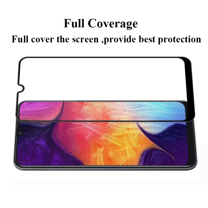 Закаленное стекло для Samsung Galaxy A10 A20 A20E A30 A40 A50 A60 A70 A80 A90 защитная пленка экрана с