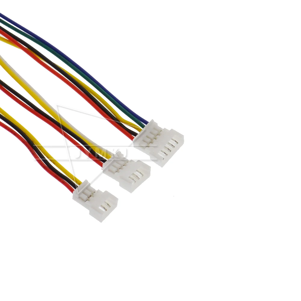 5 пар Micro XH JST 1,25 2P 3P 4P 5P 6PIN штекер разъем с проводом кабели 150 мм