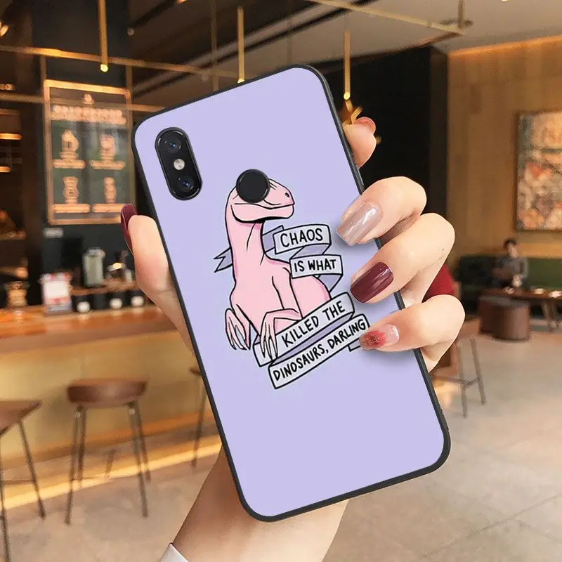 

Cute Dinosaur Photo Soft Phone Case For Xiaomi Mi MIX2 MIX2S MAX2 MAX3 F1 5 Note2 Note3 Coque Shell Cellphones