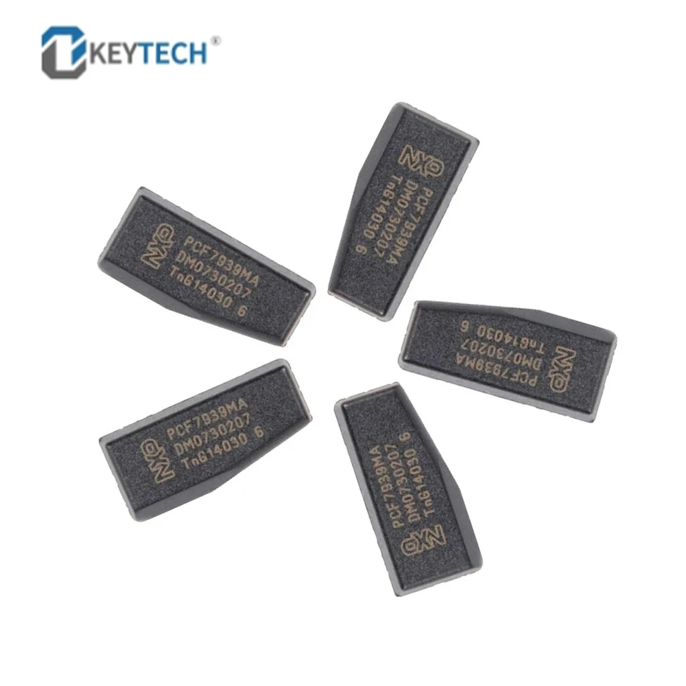 OkeyTech 5 шт./лот для Renault оригинальный транспондер Автомобильный ключ карбоновый