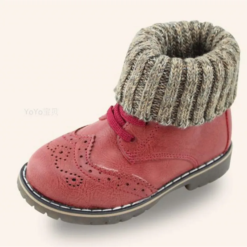 Детские ботинки Koovan 2020 детская обувь плюшевые хлопковые детские зимние теплые