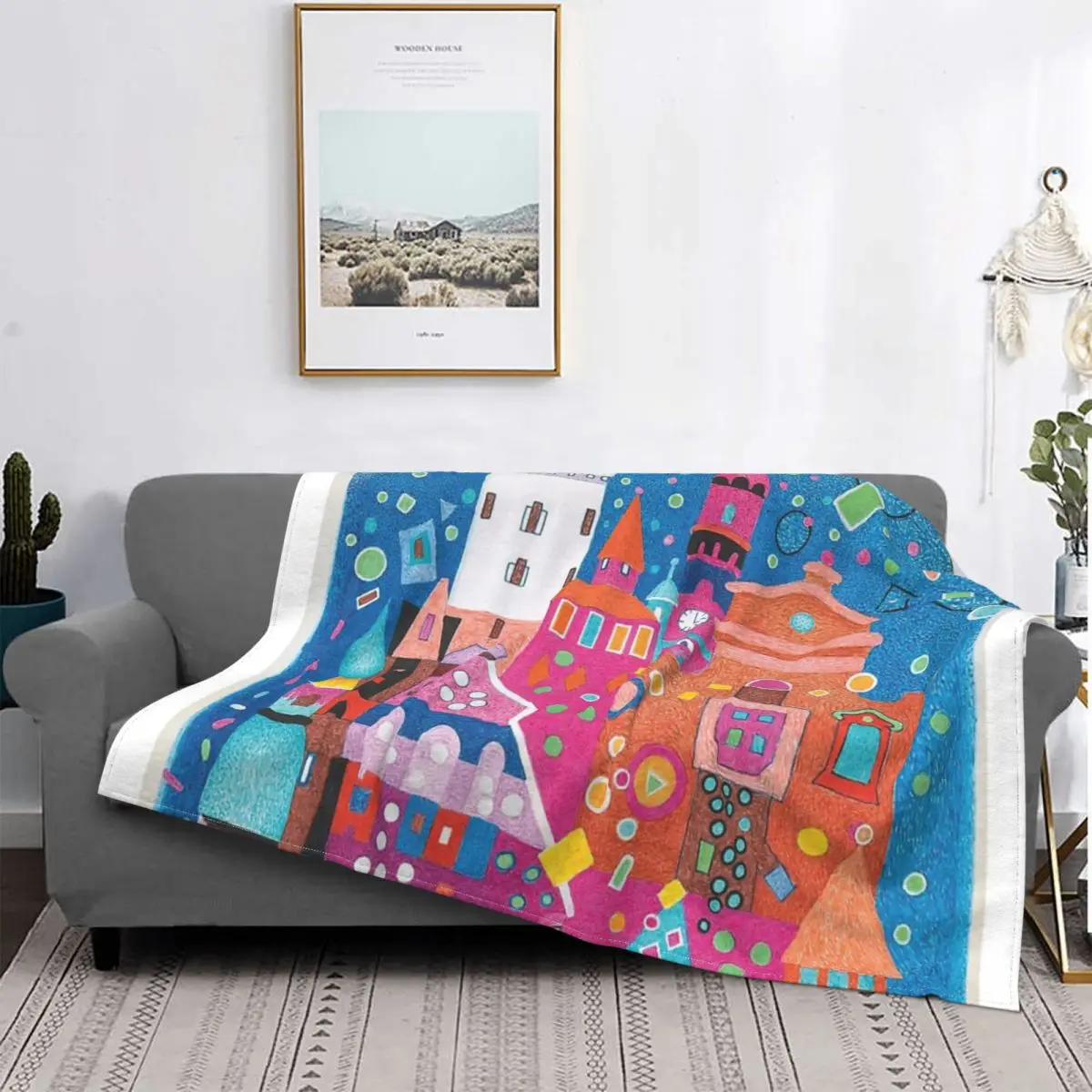

Ravnsburg-colcha a cuadros para cama, manta de пикник, fundas de Winter