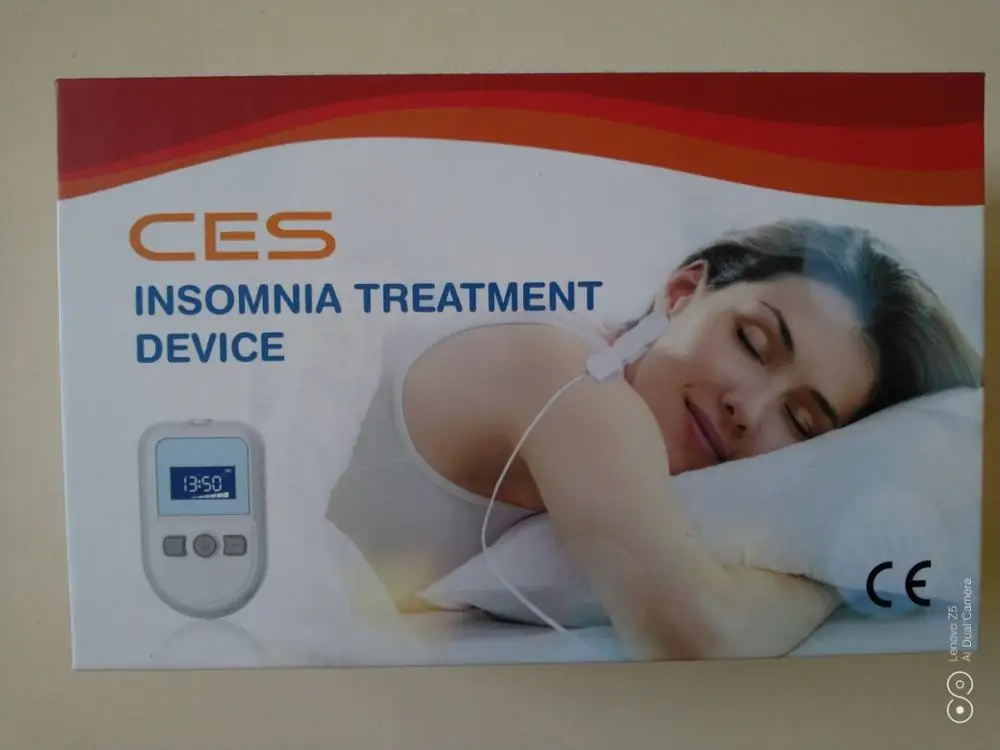 CES черепное Электротерапевтическое устройство для стимуляции бессонницы Анти Сон тревога и депрессия