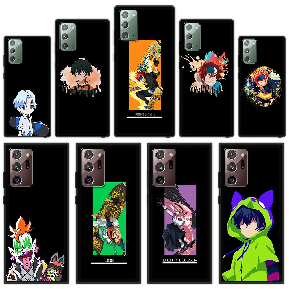 

SK8 The Infinity Anime Phone Case For Samsung Galaxy Note 10 Lite 20 Ultra 10 Plus Soft Black Cover For Samsung M31 Shell funda