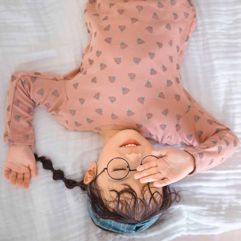 Осенне-зимняя коллекция 100% года хлопковая одежда для сна маленьких мальчиков и