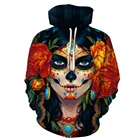 Худи для Хэллоуина, Джокер, девушка, хипстерская 3d печать, зимняя толстовка, унисекс, стиль Хип, стиль Харадзюку, праздничные классические мужские пуловеры