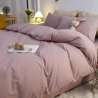 fuchsia minimalist youthful fashion home textile duvet cover bed sheet pillow case single double queen king for home bedding set