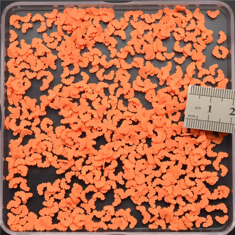 500 г/лот полимерная Горячая глина сприндер Хэллоуин летучая мышь форма для