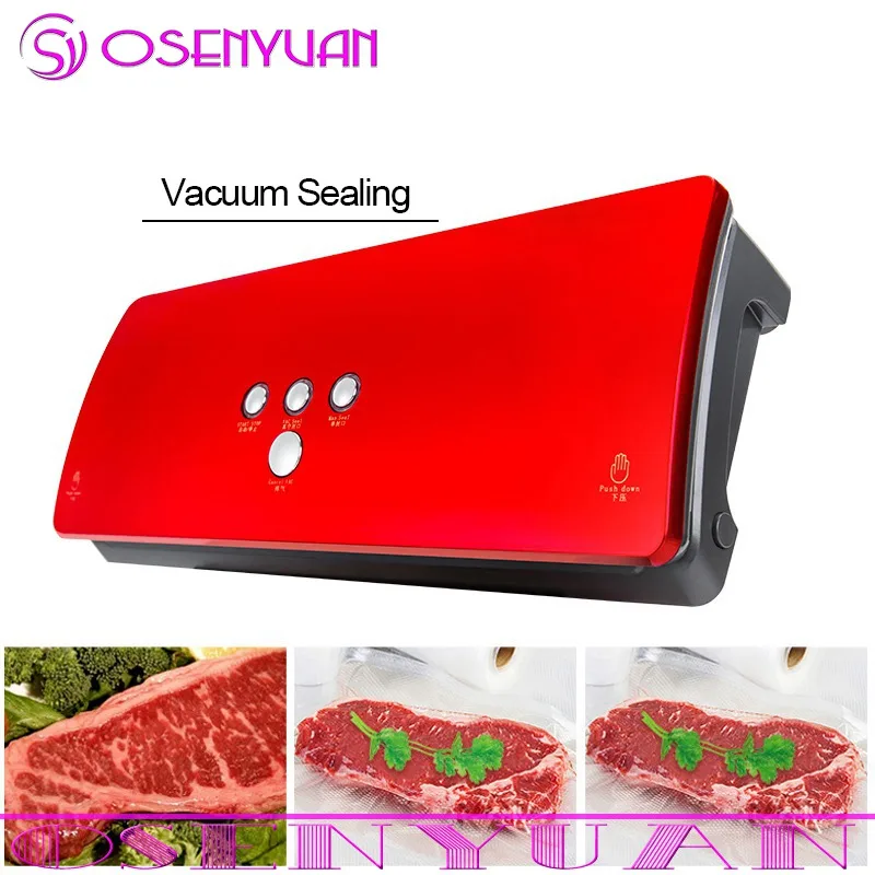 Вакуумная упаковочная машина 110 220 В лучший домашний вакуумный упаковщик для