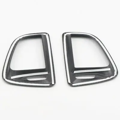 

ABS Inner Middle Console Air Vent Cover Trim 2pcs For Dodge Challenger 2015-2019