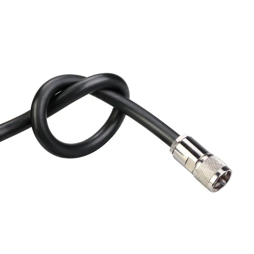 Retevis 50-7 Pure Copper Low Loss Coaxial Extend Cable 25 Meters Feeder for Walkie Talkie Repeater SL16 Connector RT9550 RT92