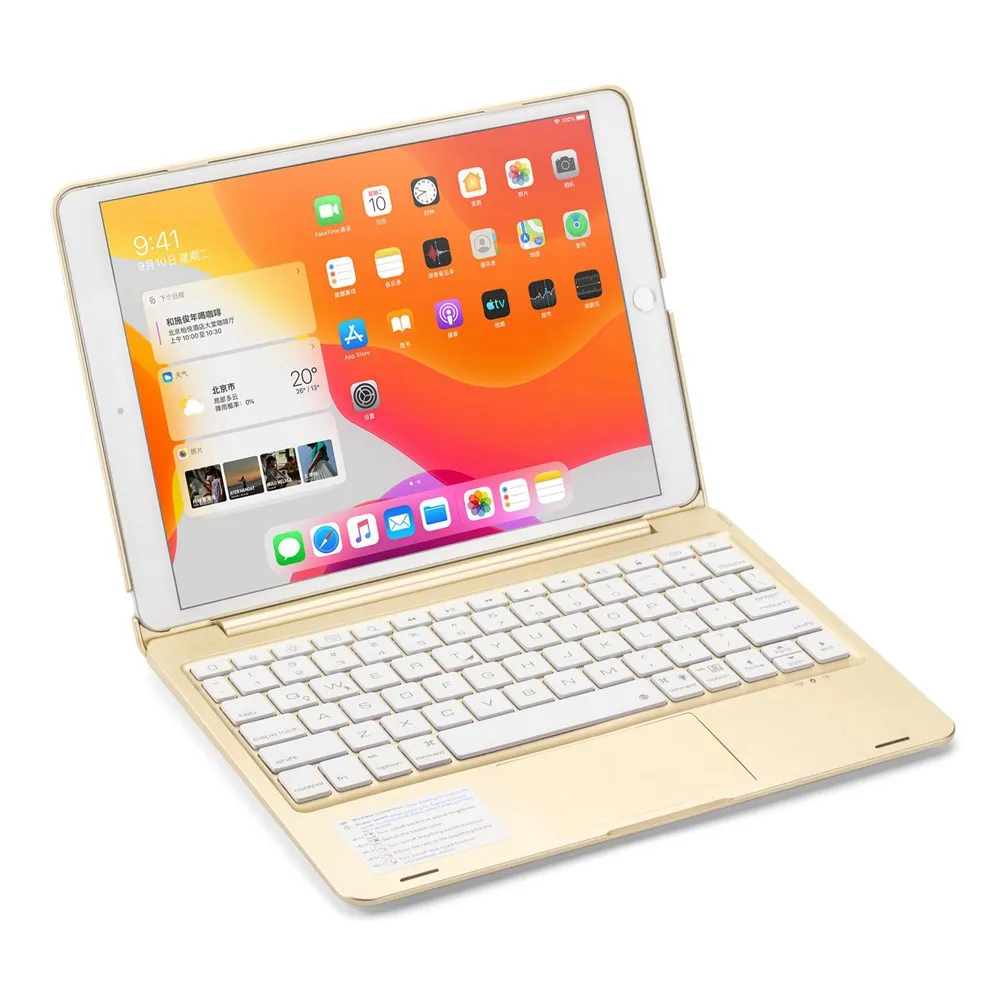 Для iPad 10 2 2019 Smart LED подсветка беспроводная Bluetooth мышь трекпад