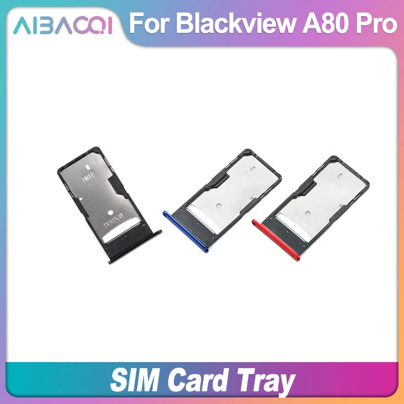 AiBaoQi новый оригинальный держатель для Sim карты смартфона Blackview A80 Pro|Шлейфы