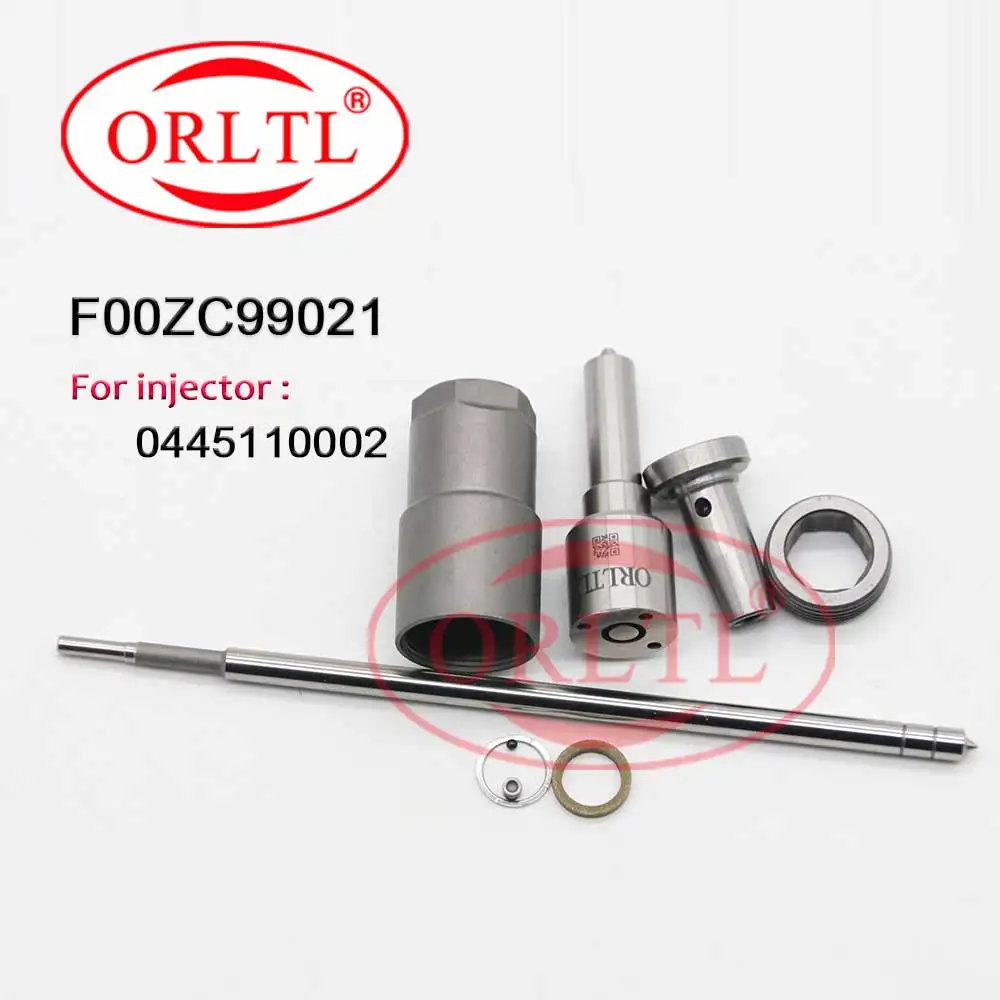

F00ZC99021 Fuel Injector Overhaul Repair Kits Nozzle DSLA145P763 Valve F00VC01016 for Bosch FIAT MB 6460700187 0445110002