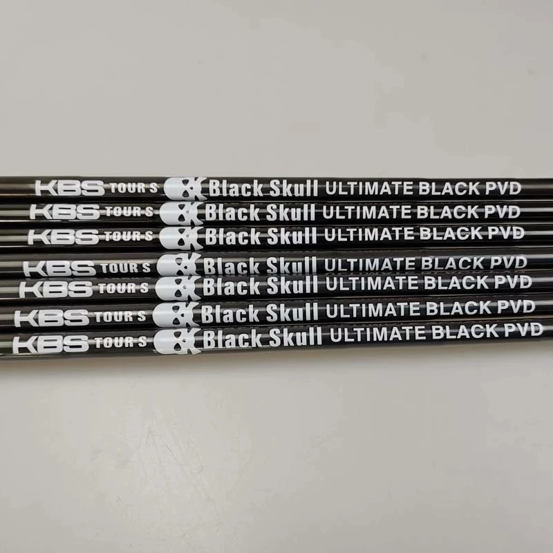 

Новые черные клюшки Вал KBS TOUR skull PVD Стальной вал S или R клюшки для гольфа вал 10 шт. заказ в партии