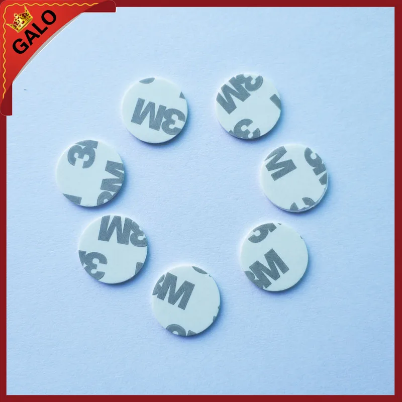18 мм/20 мм/25 мм/30 мм/35 мм 3 М наклейки монетного типа 125 кГц RFID катушка карта/EM чипы/50