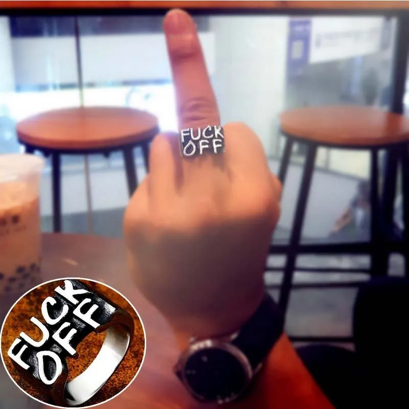 Посеребренные кольца в стиле панк для мужчин и женщин Популярные Модные