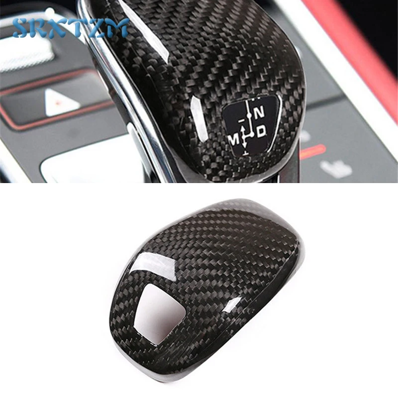 

Carbon Fiber Gear Shift Handle Cover For Porsche Panamera 2017 2018 2019 2020 Car Accessories