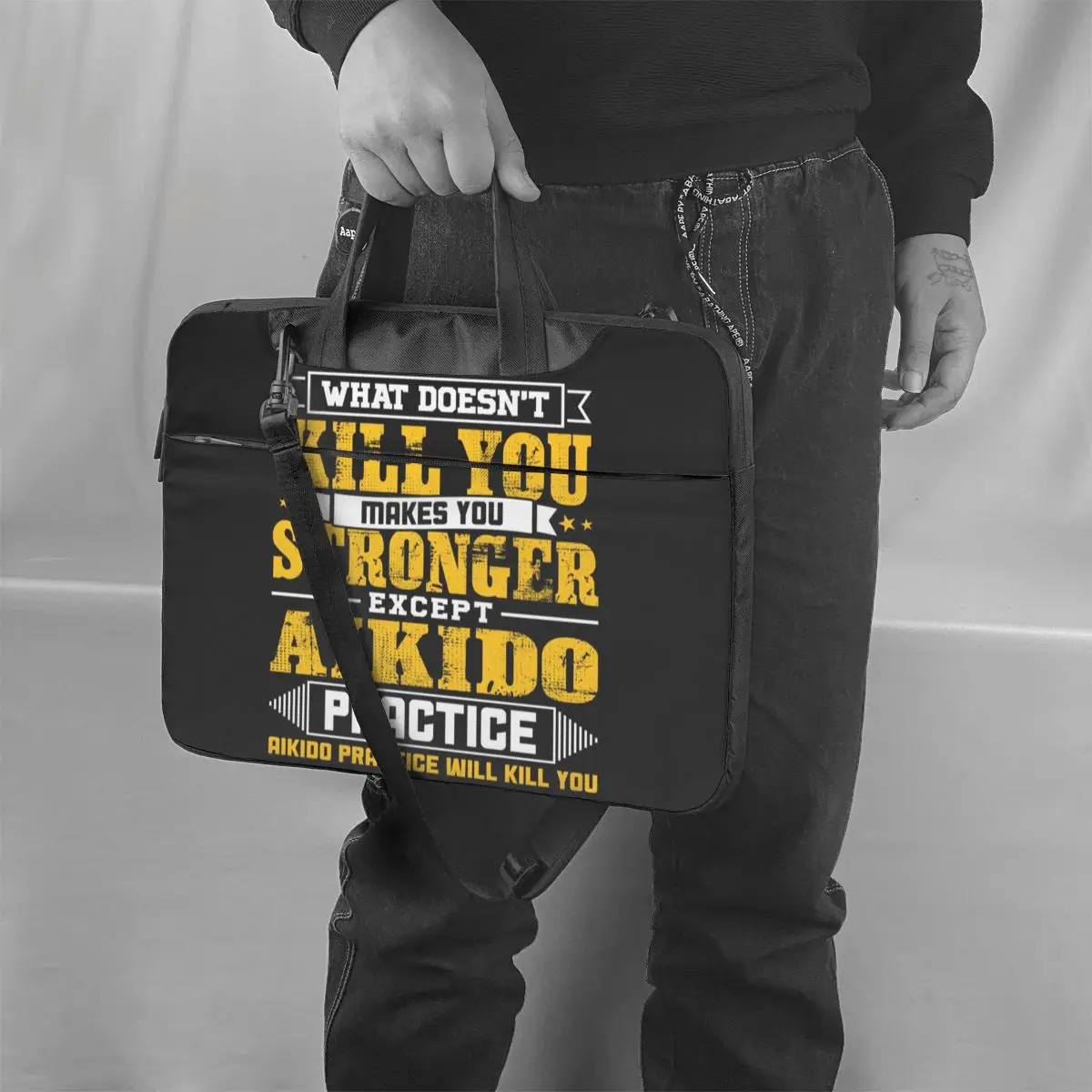 

Aikido Laptop Bag Case Bicycle Crossbody Computer Bag Waterproof Stylish Laptop Pouch