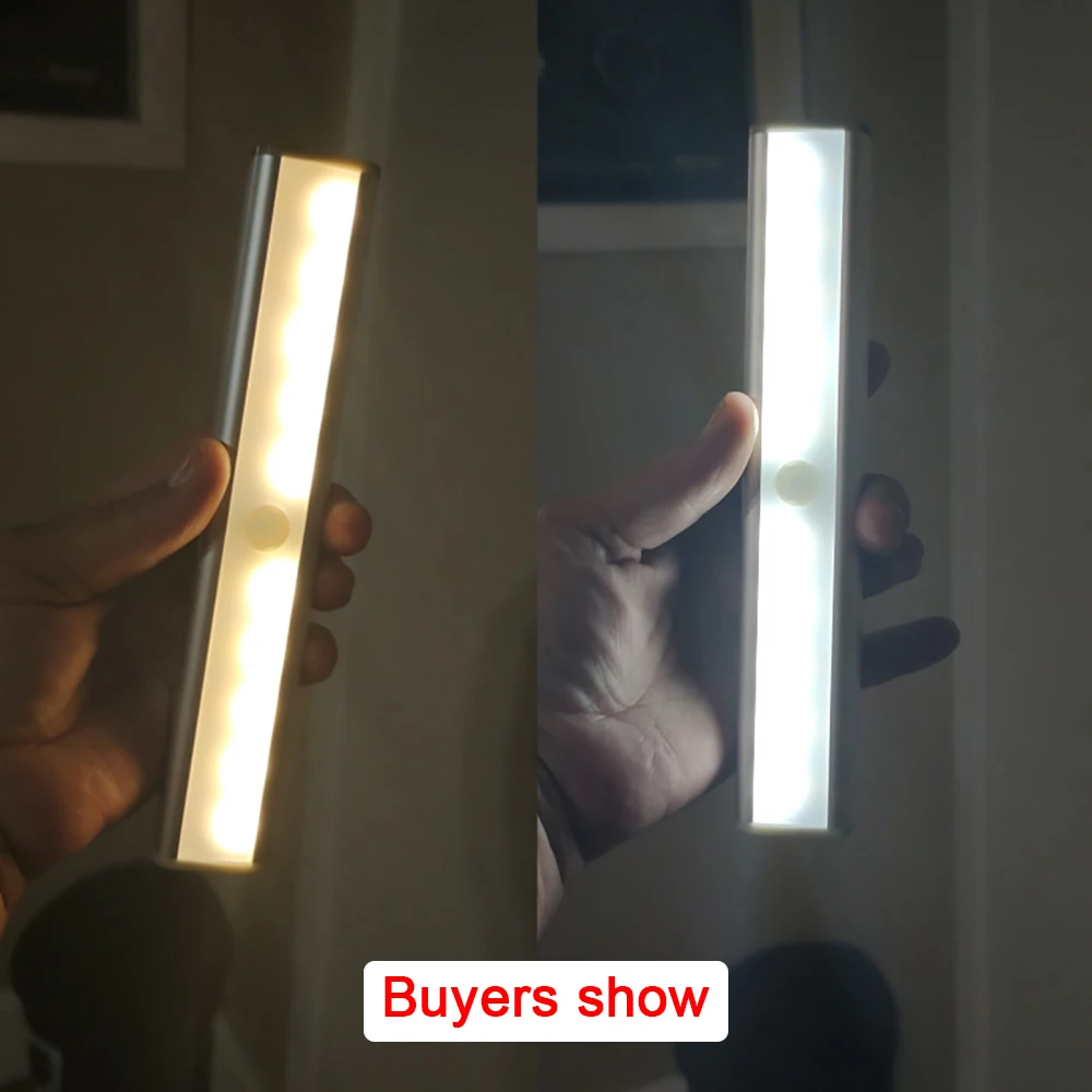 led lights with motion sensor backlight cabinets wireless lamp home stairs lighting magnetic led kitchen under furniture lamps free global shipping