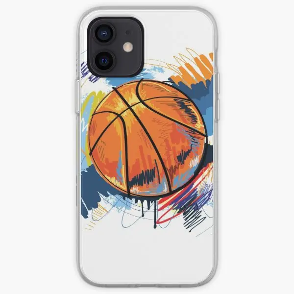 

Basketball Graffiti Art Phone Case for iPhone 5 5S SE 6 6S 7 8 Plus 11 12 13 Pro Max Mini X XS XR Max Print Coque Dog Silicon