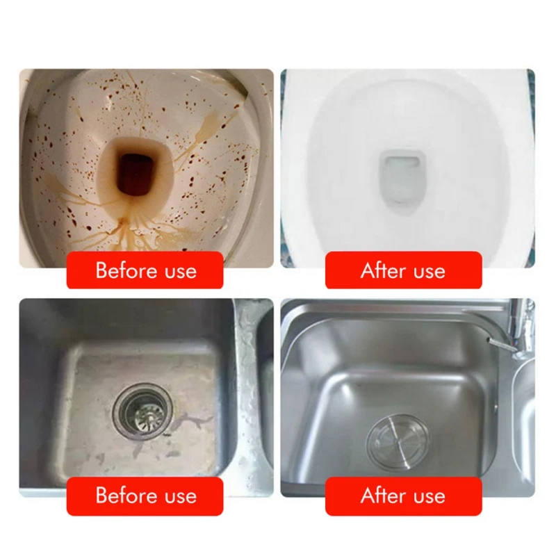 

Powerful Sink Drain Cleaner Pipe Dredging Agent For Kitchen Sewer Toilet Brush Closestool Clogging Cleaning Tools dropshipping