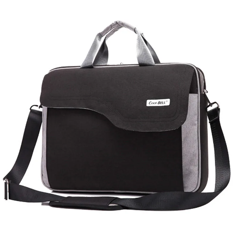 

2020 Men Briefcases Business Laptop Bag Zipper Crossbody Bags Notebook Handbags Male Messenger Shoulder Bag For Macbook Hp Dell