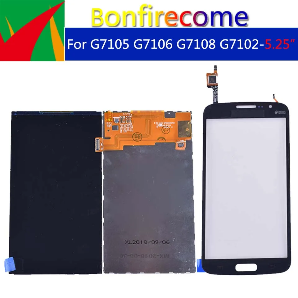 2 шт. в партии для Samsung Galaxy Grand G7105 G7106 G7108 G7102 ЖК дисплей с сенсорным экраном