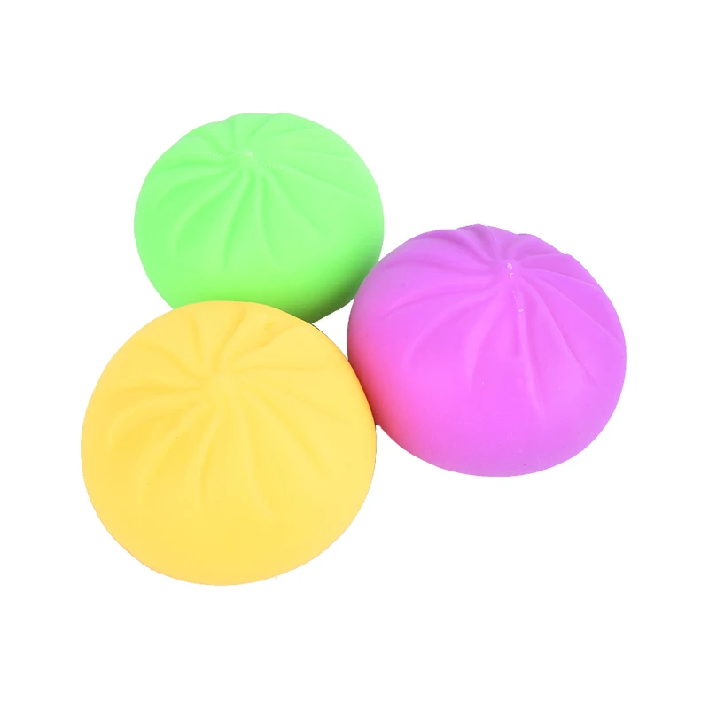

Simulation Bun Squeeze Toy Steamed Stuffed Squishy Food Decompression Toy Squeezing Fidget Toys Unzip Vent Toy Stress Relief