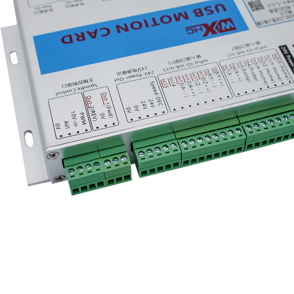 Фото XHC заводская распродажа MK4-V 2000 кГц Mach3 USB Motion Cotroller Card 4-осевая коммутационная плата с ЧПУ для мебели, деревообработки, фрезерный станок с ЧПУ №4
