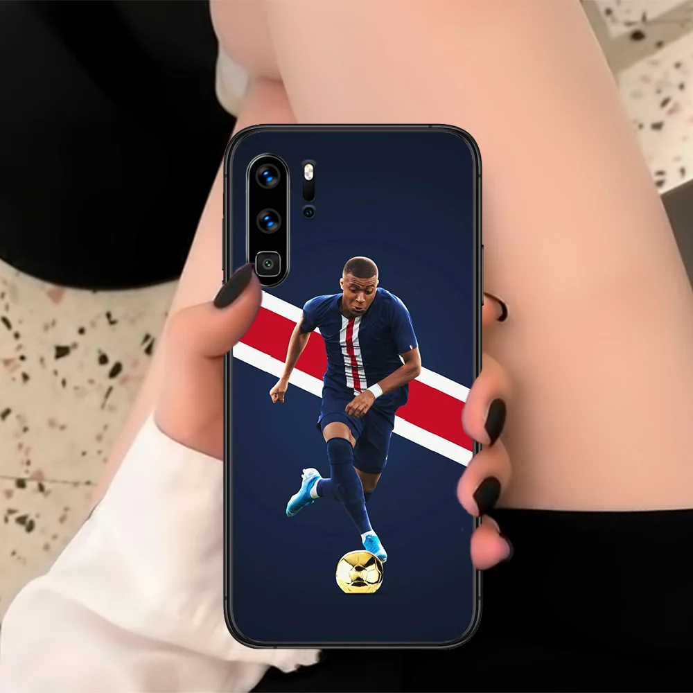 

Mbappe Soccer Football 7 Phone Case For Huawei P 10 20 30 40 Mate Smart Lite Z 2019 Pro Black black Funda Soft Shell Fashion
