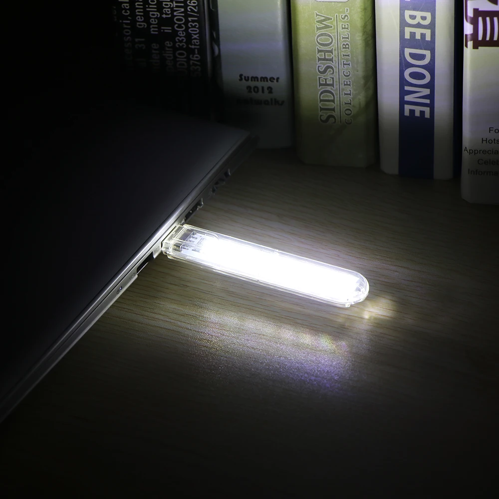 Мини USB гаджет светодиодный светильник книжный s 8 светодиодов 5730 SMD для ПК