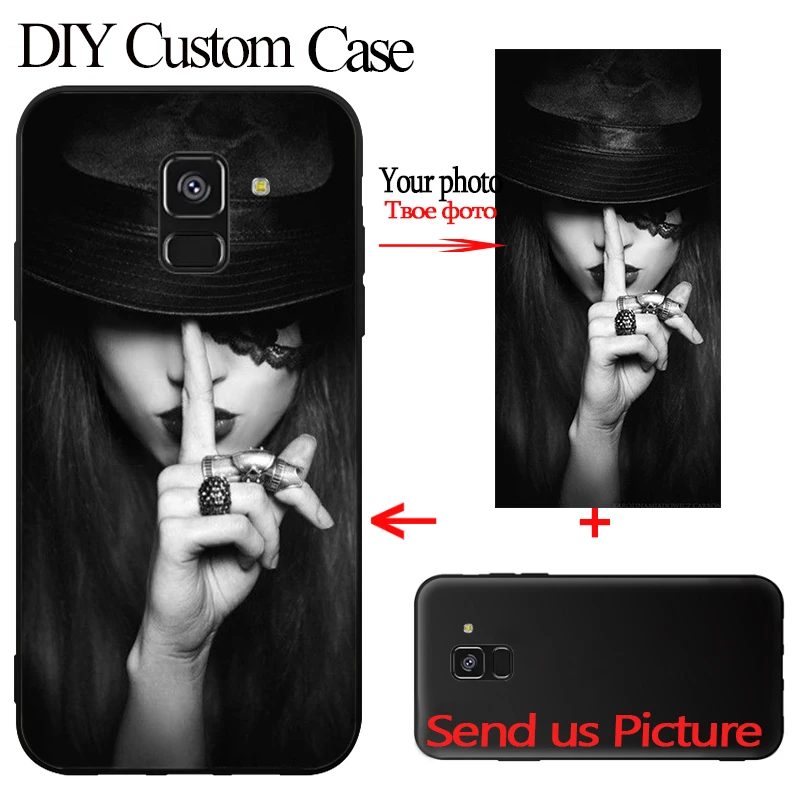 DIY Custom Personalized Cover for Samsung Galaxy A10 A20 A60 A70 A80 A90 A9 A7 2018 A8 A6 Plus A5 A3 Star 2018 2017 Phone Case