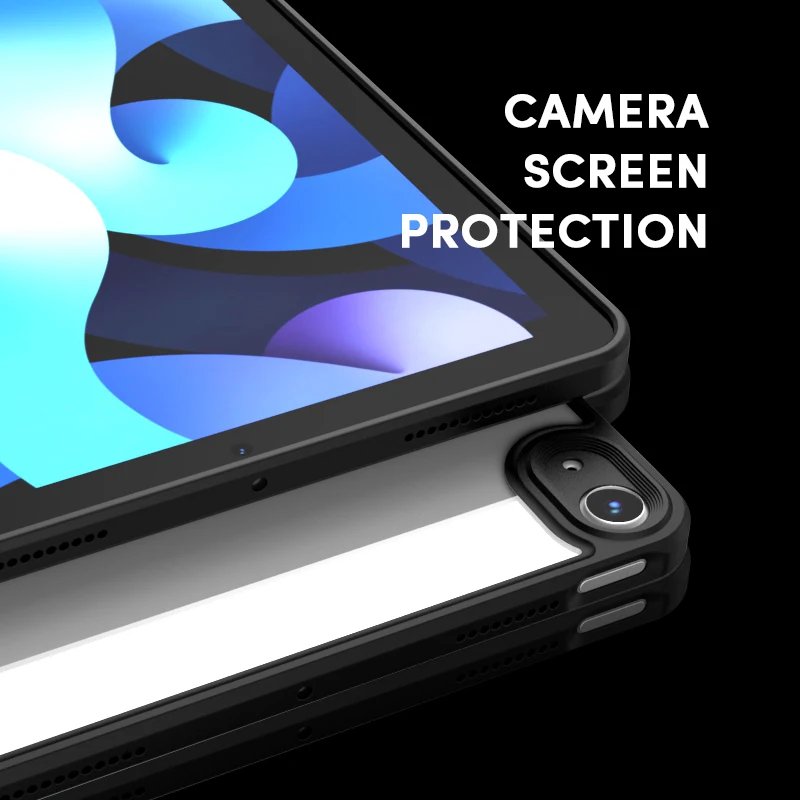 

FUTUREMADE For iPad Air 4 10.9 inch Case Anti-Shock Tablet Case For iPad Air Case 2020 Protective Ultra Thin Cover Clear Back