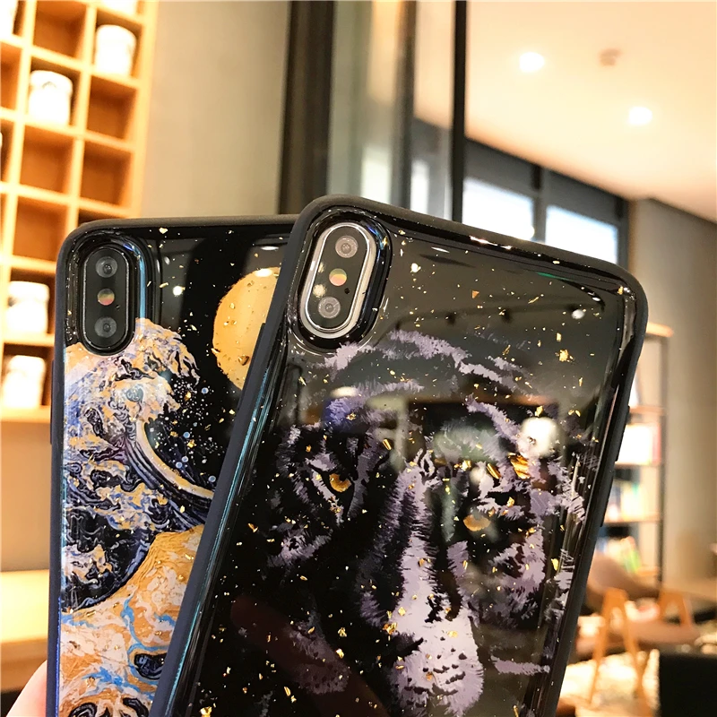 Золотой фольга Bling marble чехол для телефона iPhone 11 Pro Max X XS XR 7 8 6 6s Plus блестящий мягкий |