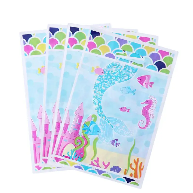 Упаковка из 20 подарочных пакетов милвечерние Мультяшные пластиковые сувениры с