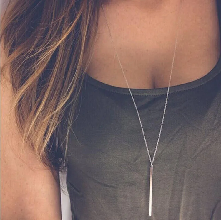 Лидер продаж в Европе и Америке модное лассо вертикальное ожерелье цепь для