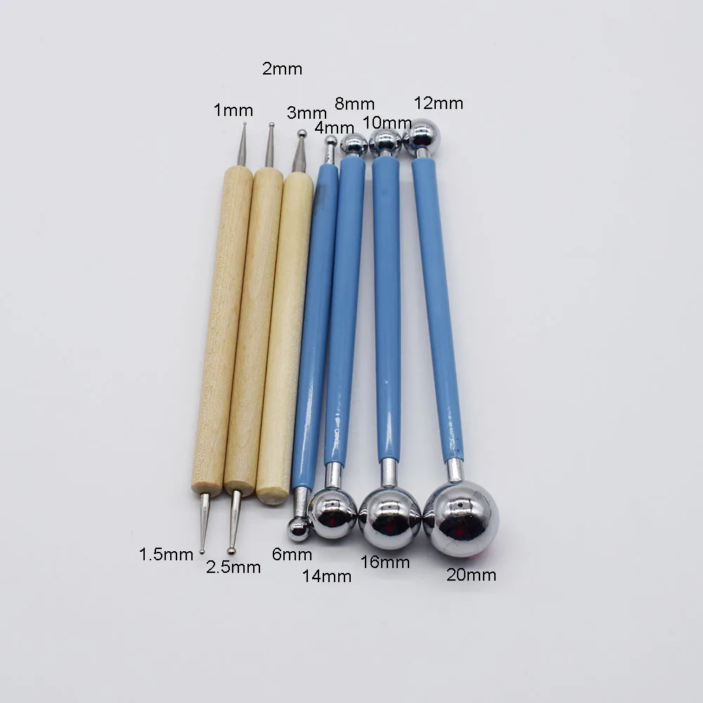 Инструменты для полимерной скульптуры мандала тротушки оформления