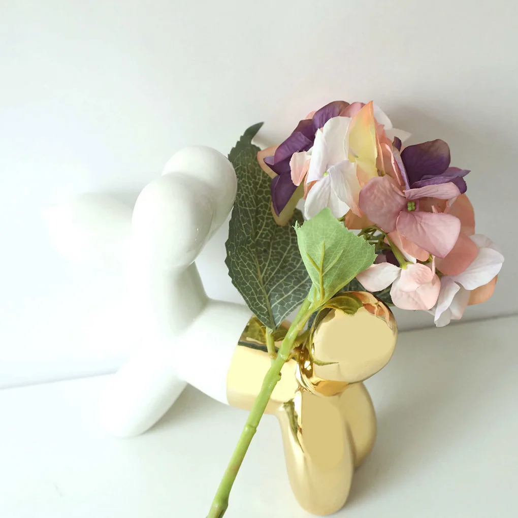 Искусственные цветы 35 см искусственный цветок букет из одного длинного стебля