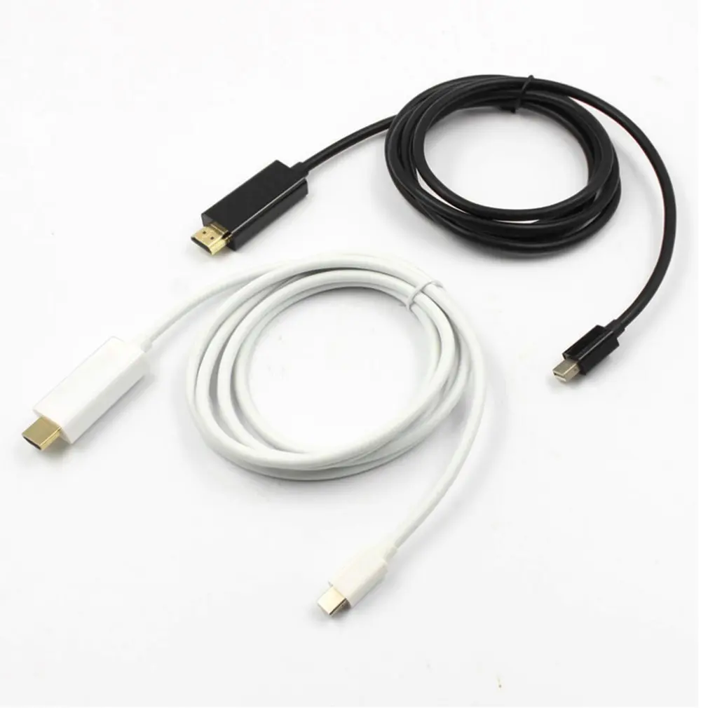 Mini DisplayPort в HDMI кабель адаптер 1 8 м стабильная передача DP To для Macbook Pro воздуха